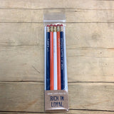PCP-0612  Hand Stamped Pencils