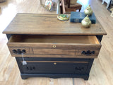 A-4164 Antique 3 Drawer Dresser