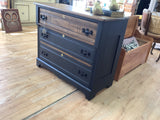 A-4164 Antique 3 Drawer Dresser