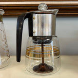 A-1452 glass Cory Stovetop Coffee Percolator