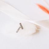 STD-008 Crystal Bar studs