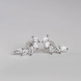 STD-017 Leaf Climber Earrings