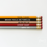 PCP-0612  Hand Stamped Pencils