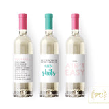 PCP-058 Set Of 3 Wine Labels
