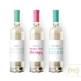 PCP-058 Set Of 3 Wine Labels
