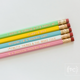PCP-0612  Hand Stamped Pencils