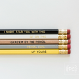 PCP-0612  Hand Stamped Pencils