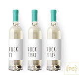 PCP-058 Set Of 3 Wine Labels