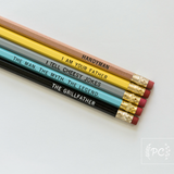 PCP-0612  Hand Stamped Pencils