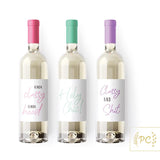 PCP-058 Set Of 3 Wine Labels