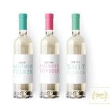 PCP-058 Set Of 3 Wine Labels