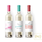 PCP-058 Set Of 3 Wine Labels