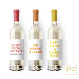 PCP-058 Set Of 3 Wine Labels