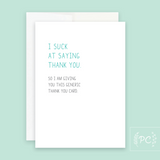 PCP-016 Thank You (Choose from drop down list)