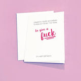 PCP-016 Birthday (Choose from drop down list)