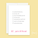 PCP-016 Anniversary/Love Cards (Choose from drop down list)