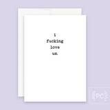 PCP-016 Anniversary/Love Cards (Choose from drop down list)