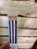PCP-0612  Hand Stamped Pencils
