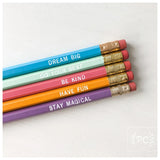 PCP-0612  Hand Stamped Pencils