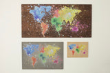 RPC- 18.5”x 27.5” Bright Map 3 Colours to choose