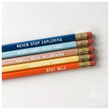 PCP-0612  Hand Stamped Pencils