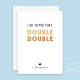 PCP-016 Anniversary/Love Cards (Choose from drop down list)