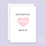 PCP-016 Anniversary/Love Cards (Choose from drop down list)