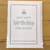 PCP-016 Birthday (Choose from drop down list)