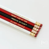 PCP-0612  Hand Stamped Pencils