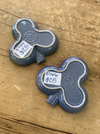 A 2766 Irish Porcelain Wade Shamrock trinket Dishes Set of 2