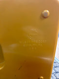 A-2259 Vintage Wilson Orange Wil-Hold Sewing Kit Bobbin Organizer