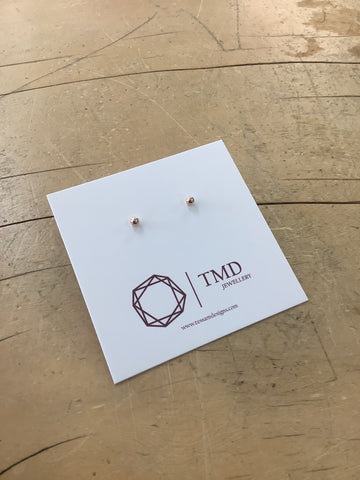 TMD-115 3mm gold-filled ball stud