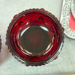 A-4024 Set of 2 Avon Red Bowls