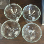 A-4008 Set of 4 Ice Cream Bowls