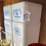 A-3142 4 Piece Plastic Canister Set