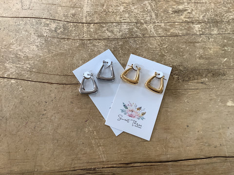 STD-139 Large Square Earings