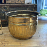 A-4027 Large Brass Plant Pot