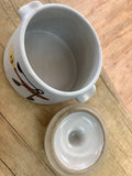 A 1773 vintage West-bend Stoneware 2Qt Bean Crock Pot