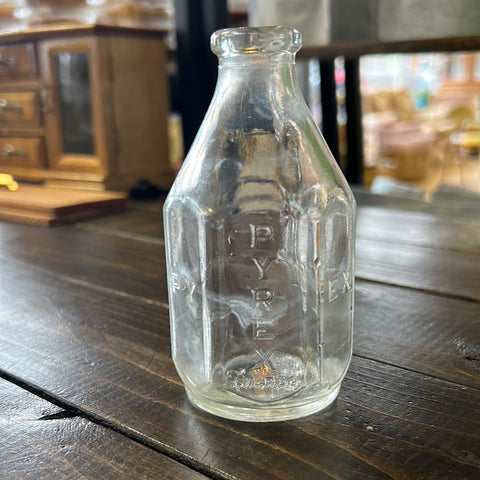 A-4012 4oz Glass Pyrex Baby Bottle