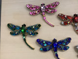 A-4166 Large Dragonfly Brooch
