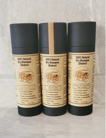 CCB 053 Dry Shampoo Powder Shaker-Blond Light White Hair