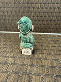 A-4287 Vintage MCM Anthropomorphic 7 Dwarfs Gnome Leprechaun Big Eyes Figurine Japan