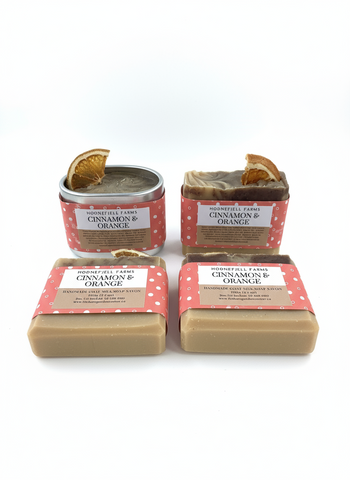 TBG-04 Cinnamon & Orange Goat Milk Soap
