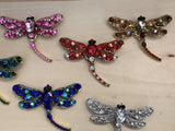 A-4166 Large Dragonfly Brooch