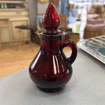 A-4023 Vintage Avon Strawberry Decanter 4oz