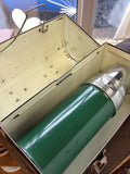 JSK-49 Vintage Black Lunch Box W/ Thermos