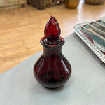 A-4023 Vintage Avon Strawberry Decanter 4oz