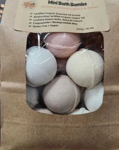 CCB 108 Mini Bath Fizzer Bombs -Assorted 16/per