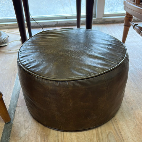 A-4020 Leather Foot Stool