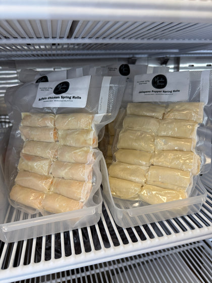MA-05 flavoured spring Rolls -Buffalo chicken & Jalapeño Popper
